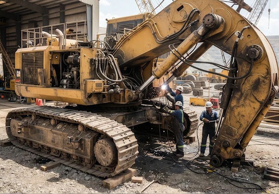 Overhaul Excavator Tambang